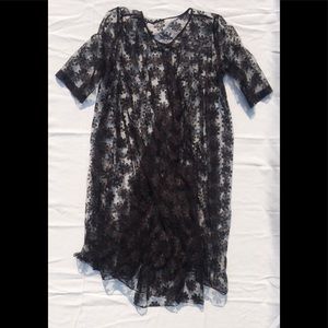 Vintage Sheer Swing Coat